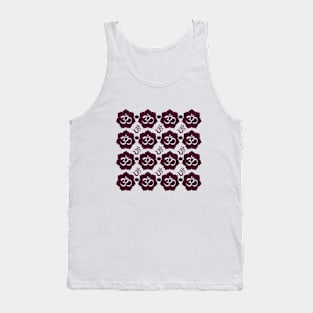 Om FLower Pattern Tank Top